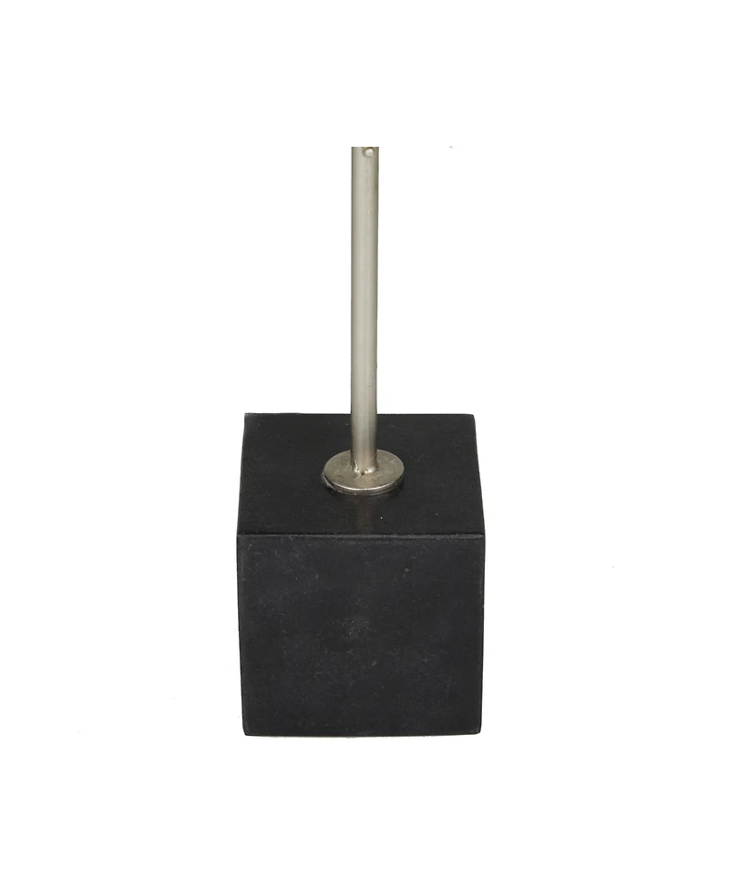 CosmoLiving by Cosmopolitan Marble Contemporary Sculpture, 17" x 9"