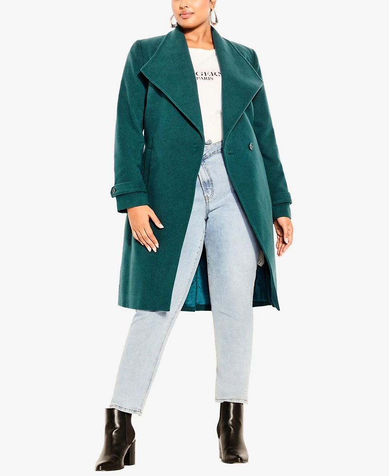 City Chic Women's So Coat