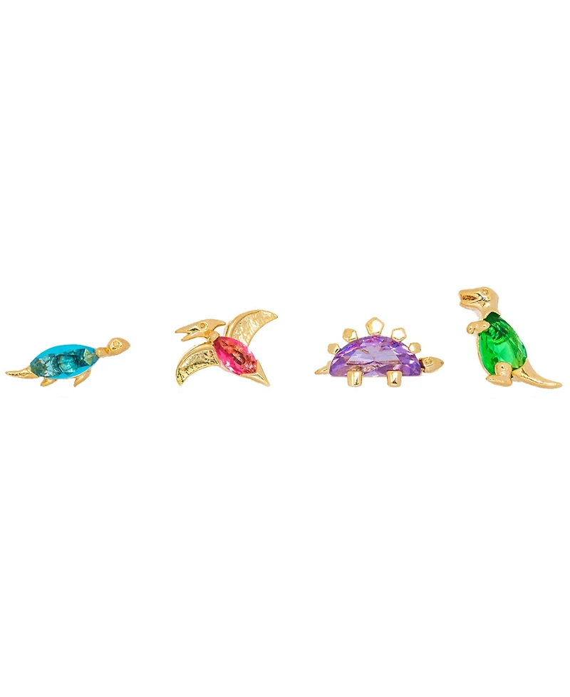 Girls Crew Dino-Mite Stud Earring Set