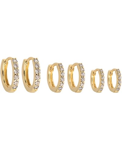Girls Crew Walk of Fame Hoop Earring Set