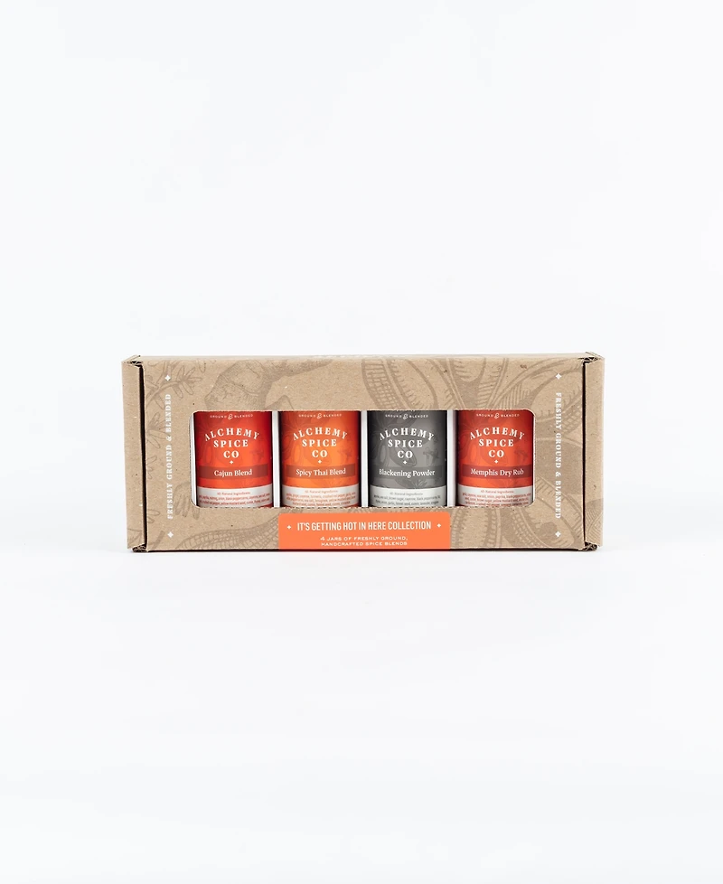 Alchemy Spice It's Getting Hot in Here Spice Blend Collection Gift Set, 4 Piece