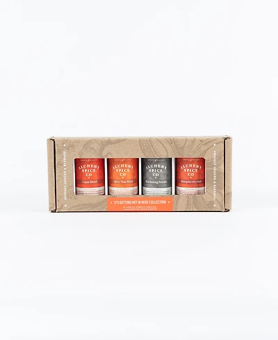 Alchemy Spice It's Getting Hot in Here Spice Blend Collection Gift Set, 4 Piece