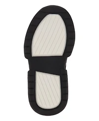 Dkny Toddler Girls Iridescent Strap Elastic Slip On Sneakers