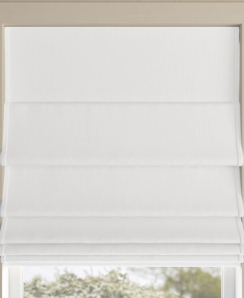 Pryer Textured 100% Blackout Cordless Roman Shade