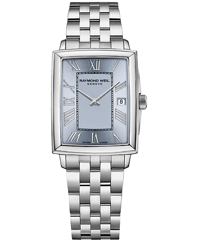 Raymond Weil Women's Swiss Toccata Stainless Steel Bracelet Watch 22.6x28.1mm