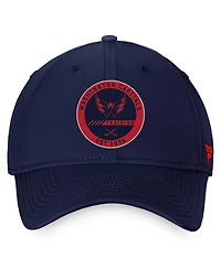 Men's Fanatics Navy Washington Capitals Authentic Pro Training Camp Flex Hat
