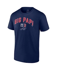 Men's Fanatics David Ortiz Navy Boston Red Sox Big Papi Graphic T-shirt