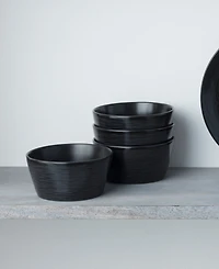 Noritake Swirl Cereal Bowls, Set of 4