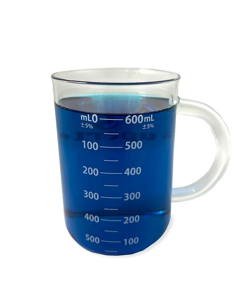 Supertek Beaker Mug, Glass