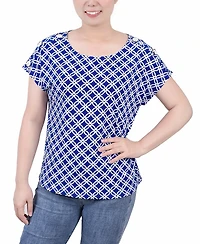 Petite Short Extended Sleeve Top