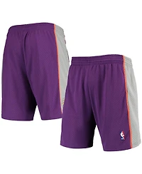 Men's Mitchell & Ness Purple Phoenix Suns 2001-02 Hardwood Classics Swingman Shorts