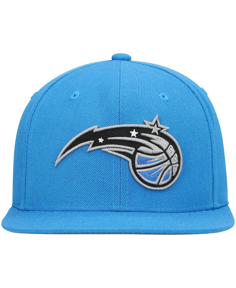 Men's Mitchell & Ness Blue Orlando Magic Ground 2.0 Snapback Hat