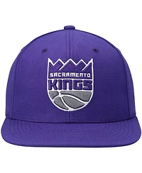 Men's Mitchell & Ness Purple Sacramento Kings Ground 2.0 Snapback Hat