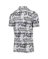 Men's Antigua Black Chicago White Sox Vivid Polo