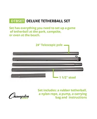 Champion Sports Deluxe Tether Ball Set. 10 Piece