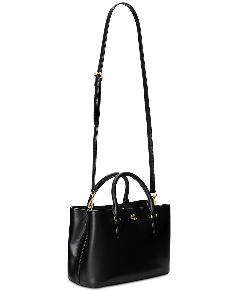 Leather Small Marcy Satchel