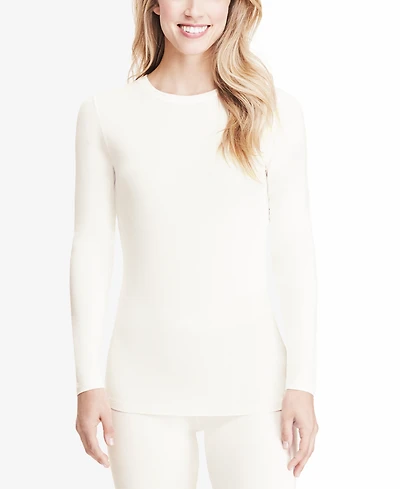 Softwear with Stretch Long-Sleeve Layering Top