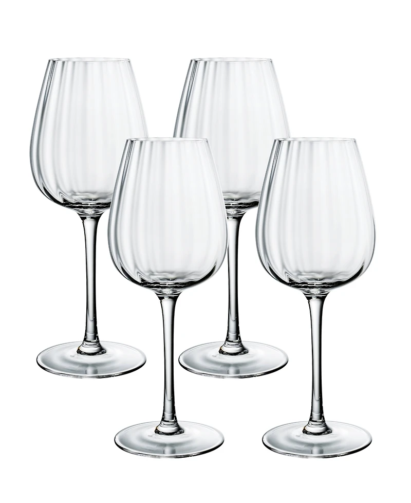 Villeroy & Boch Rose Garden White Wine Glass, Set of 4