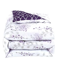 Boho Living Fresh Meadow 5 Piece Reversible Comforter Set, Full/Queen