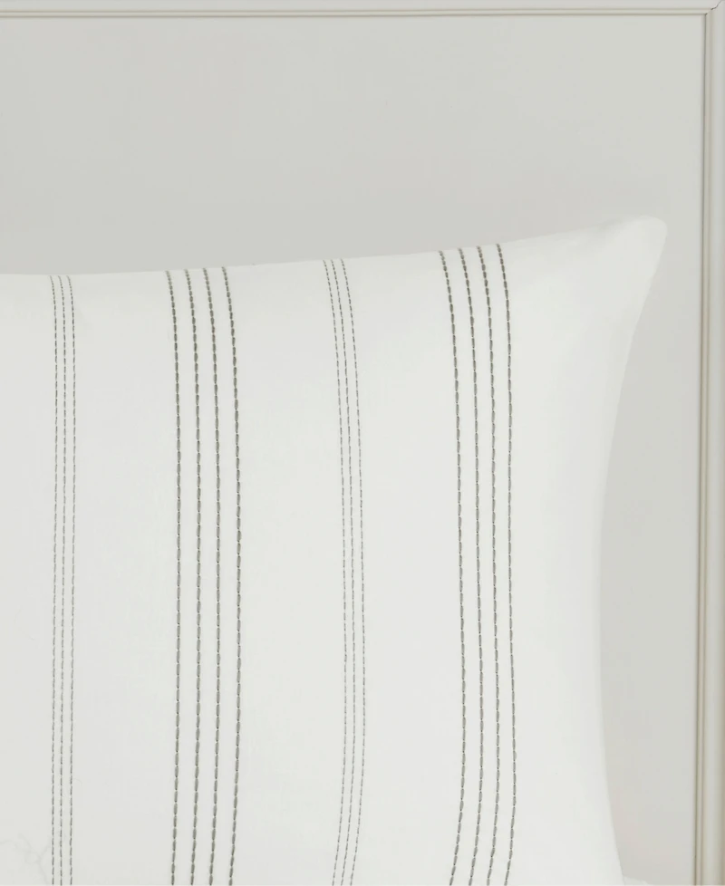 Harbor House Morgan Jacquard Cotton 5-Pc. Duvet Cover Set, King