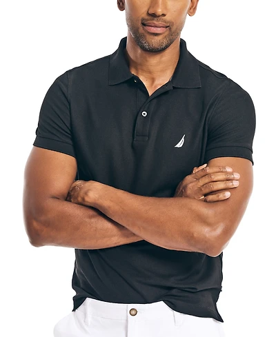 Nautica Men's Sustainably Crafted Slim-Fit Deck Polo Shirt