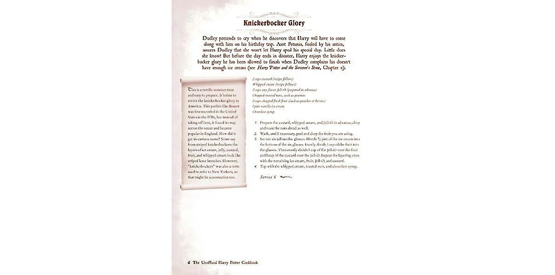 The Unofficial Harry Potter Cookbook: From Cauldron Cakes to Knickerbocker Glory--More Than 150 Magical Recipes for Muggles and Wizards by Dinah Bucho