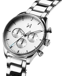 Mvmt Men's Chronograph Airhawk Stainless Steel Bracelet Watch 42mm