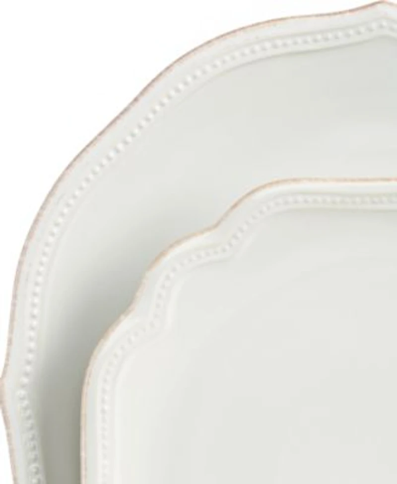 Lenox Dinnerware French Perle Bead White Collection