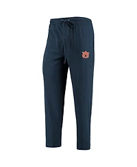 Men's Concepts Sport Navy, Heathered Charcoal Auburn Tigers Meter Long Sleeve T-shirt and Pants Sleep Set
