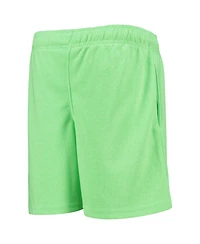Big Boys Green Miami Hurricanes Super Fresh Neon Daze Shorts