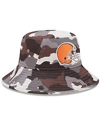 Men's New Era Camo Cleveland Browns 2022 Nfl Training Camp Official Bucket Hat