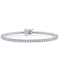 Diamond Tennis Bracelet 1 2 Ct. T.W. 1 Ct. T.W. In Sterling Silver 14k Gold Plated Sterling Silver Or 14k Rose Gold Plated Sterling Silver