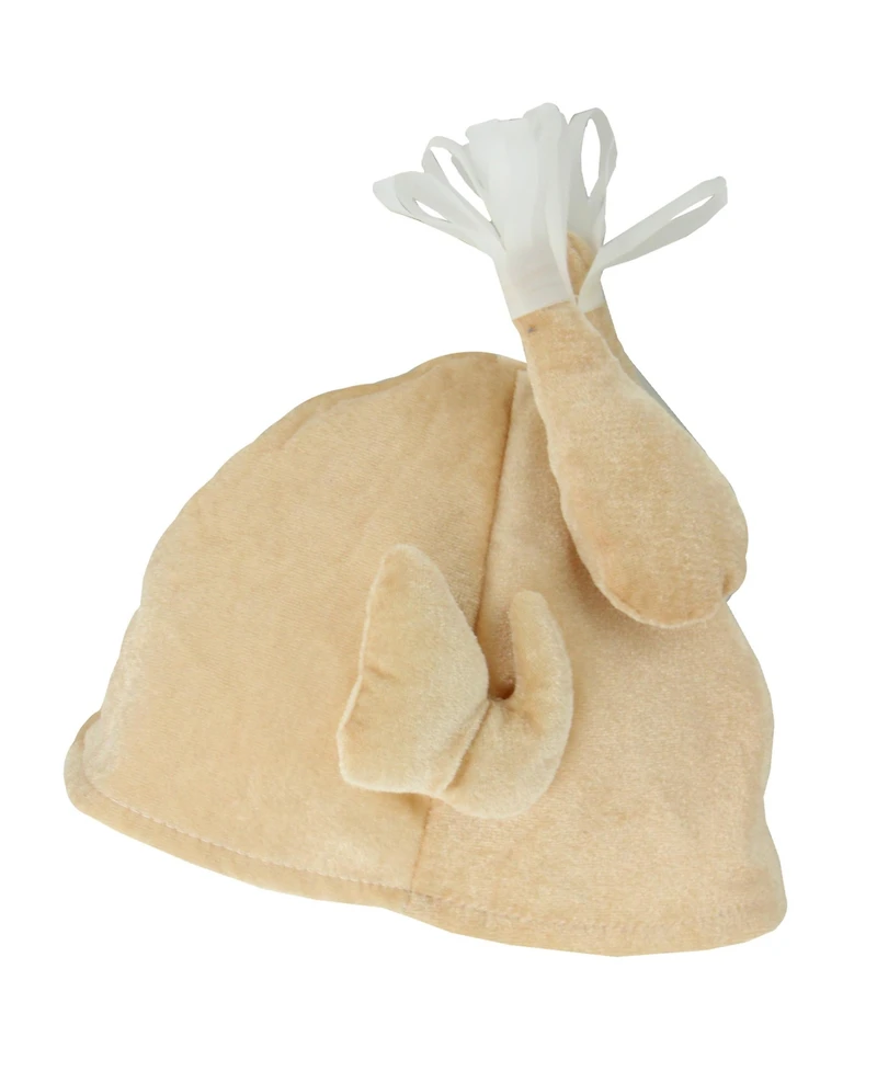 Thanksgiving Turkey Plush Adult Costume Hat, 11"