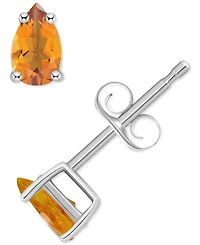 Citrine Pear Stud Earrings (3/8 ct. t.w.) 14k Gold