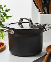 Zwilling Motion 4-Qt Aluminum Hard Anodized Nonstick Soup Pot