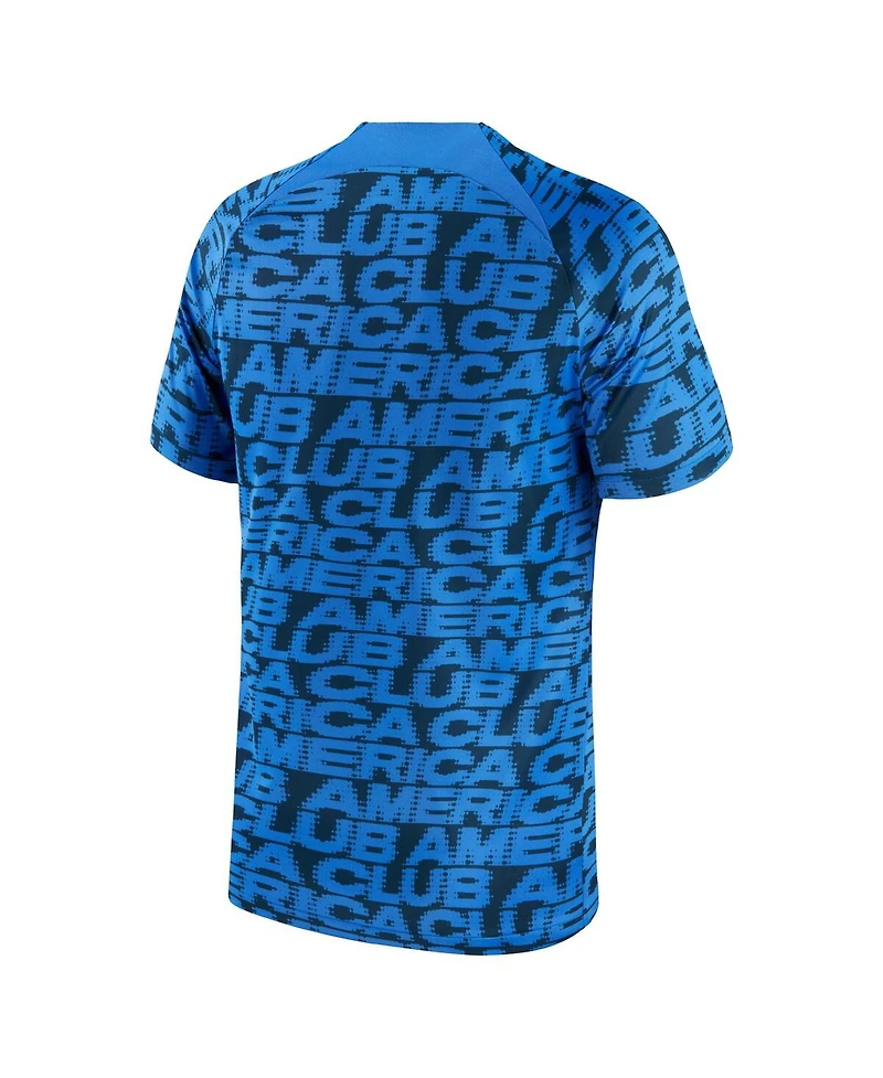 Men's Nike Navy Club America 2022/23 Away Pre-Match Top