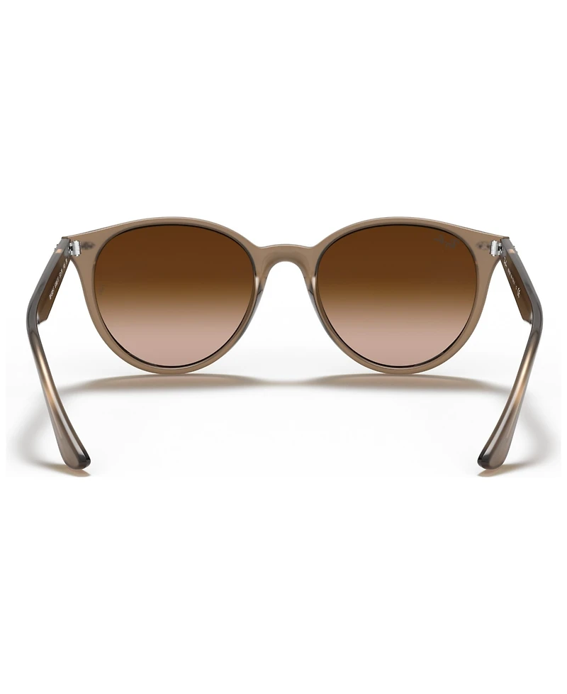 Ray-Ban Unisex Low Bridge Fit Sunglasses, RB4305F 53