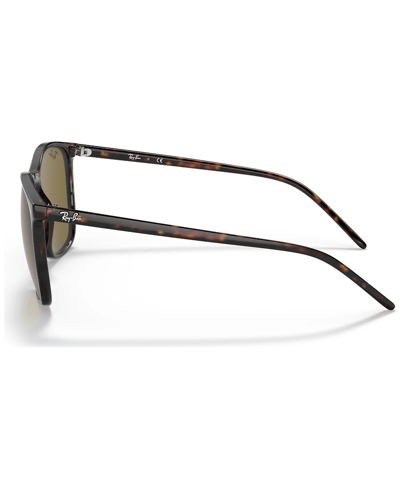 Ray-Ban Men's Low Bridge Fit Sunglasses, RB4387F 55