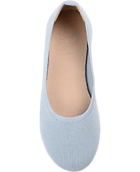 Journee Collection Women's Jersie Knit Flats