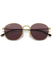 Ray-Ban Unisex Polarized Low Bridge Fit Sunglasses, Rob 56