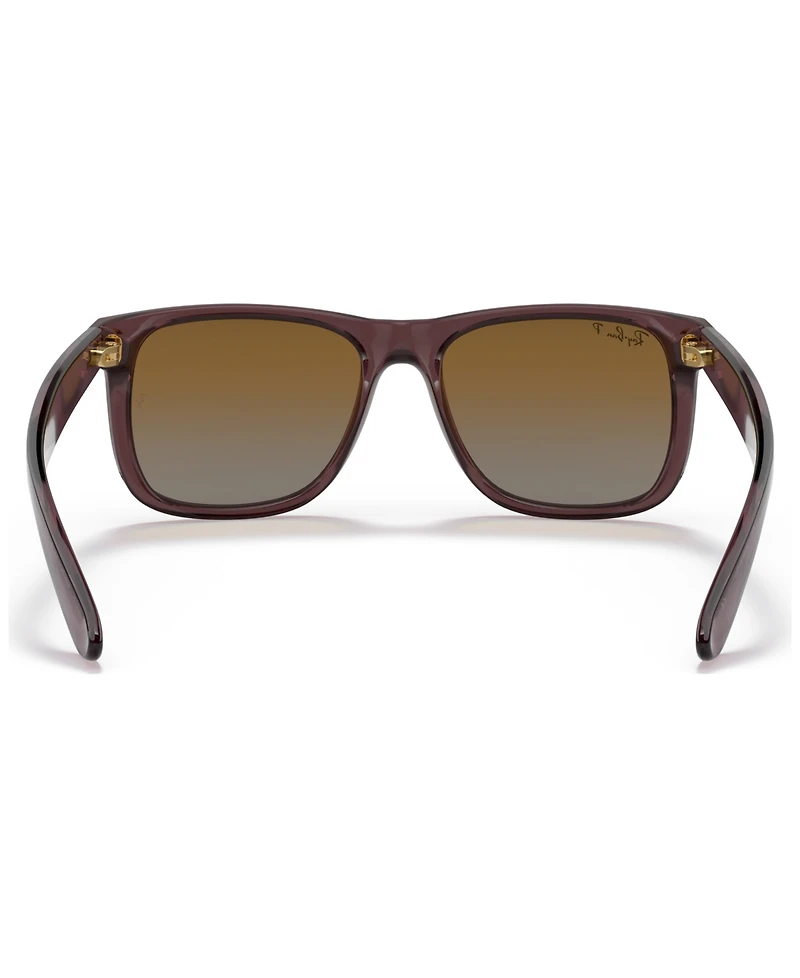 Ray-Ban Unisex Polarized Justin Gradient Sunglasses, RB4165