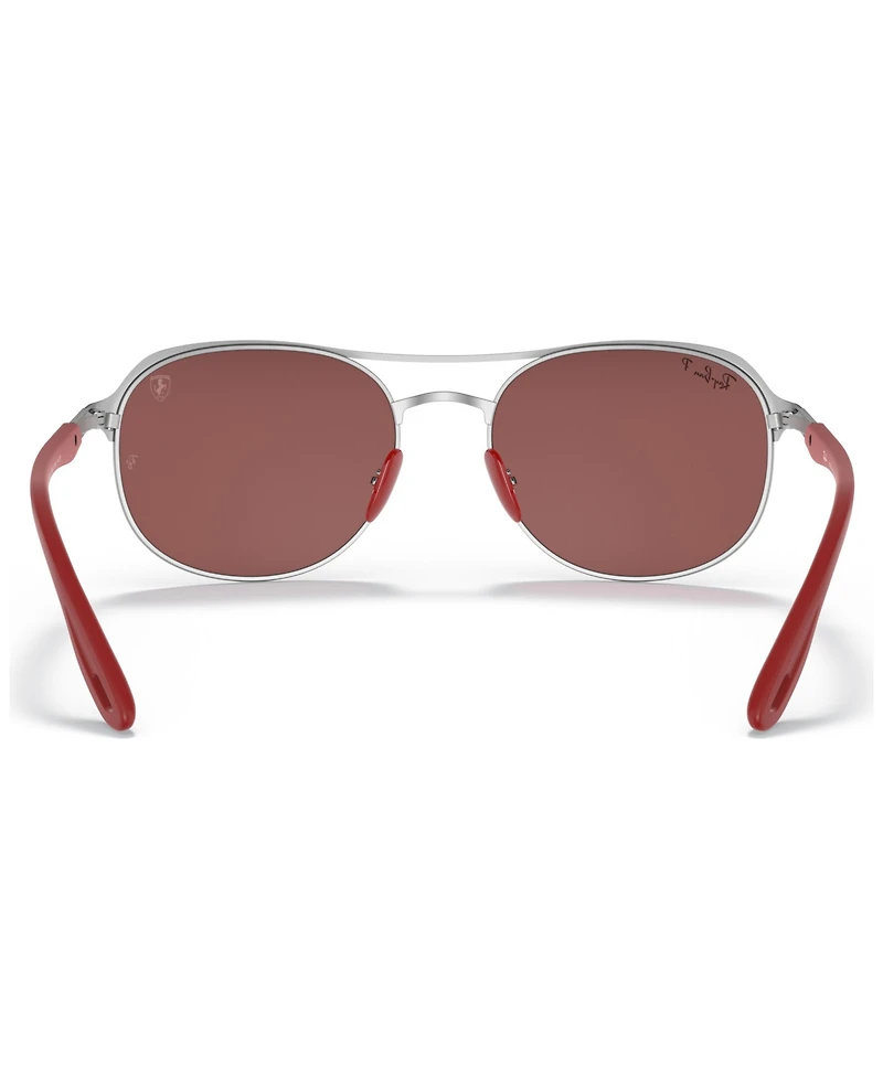 Ray-Ban RB3685M Scuderia Ferrari Collection 58 Unisex Polarized Sunglasses