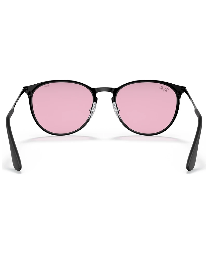 Ray-Ban Women's Photochromic Sunglasses, Erika Metal Evolve 54