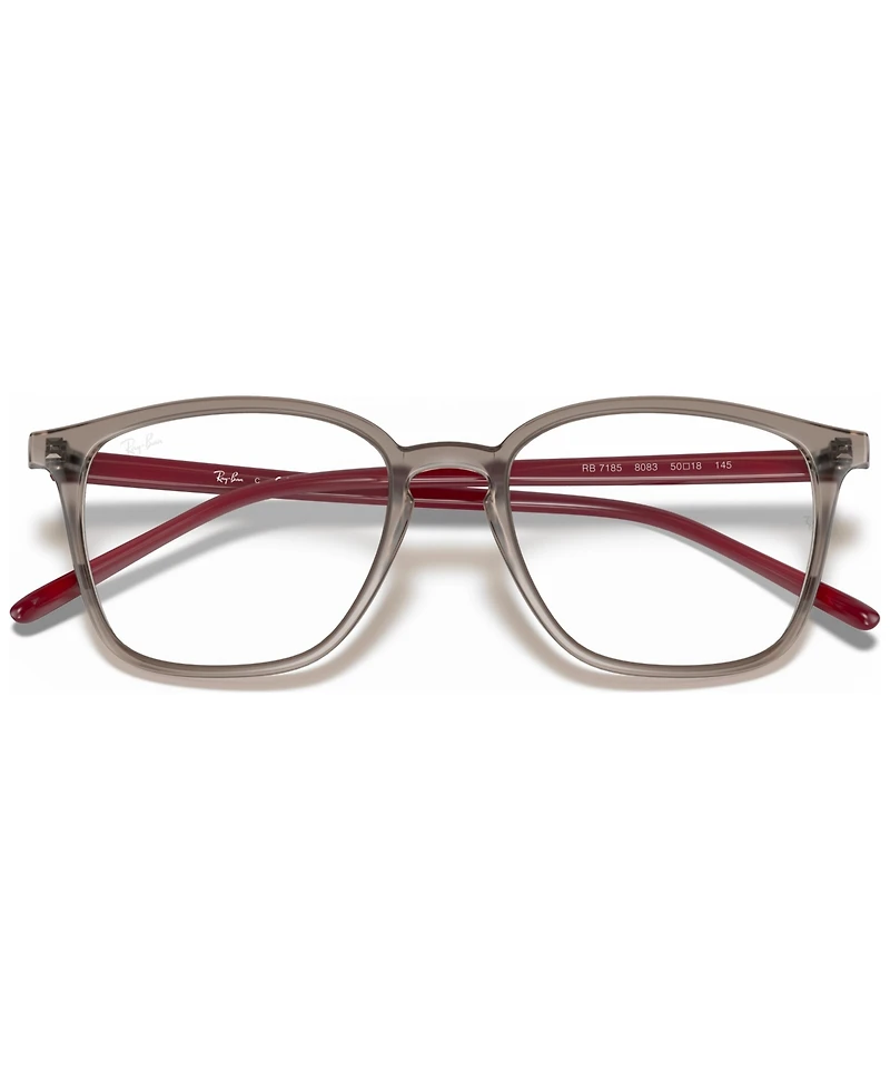 Ray-Ban RX7185 Unisex Square Eyeglasses