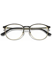 Ray-Ban RB6375 Optics Unisex Round Eyeglasses