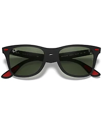 Ray-Ban Scuderia Ferrari Collection 52 Men's Low Bridge Fit Sunglasses