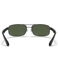 Ray-Ban Men's Polarized Sunglasses, RB3445 64