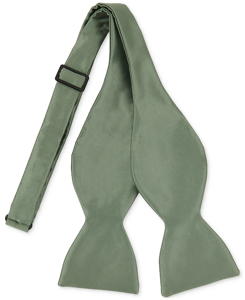 ConStruct Men's Satin Self-Tie Bow Tie