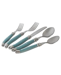 French Home Laguiole 20 Piece Stainless Steel Flatware Set, Service for 4