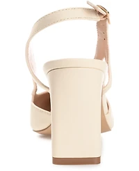 Journee Collection Women's Reignn Cap Toe Slingback Pumps
